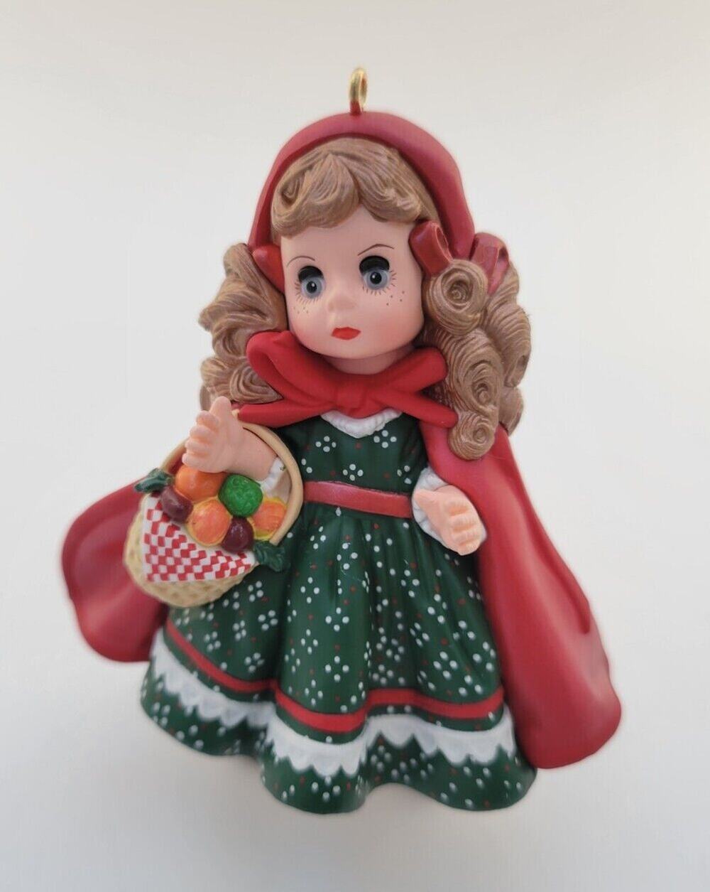 Hallmark Ornament Madame Alexander Series #2 1997 Little Red Riding Hood